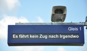 Theodissa-Bühne präsentiert: „Es fährt kein Zug nach irgendwo“