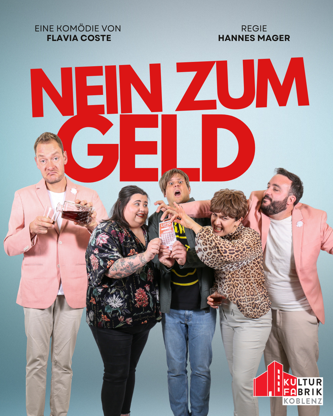 Lichtspielbühne Rhein-Mosel / Theater für 99 Koblenz präsentieren: Nein zum Geld