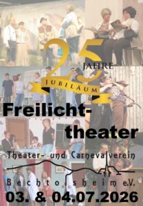 Theater- und Carnevalverein Bechtolsheim feiert 25-j&auml;hriges Jubil&auml;um