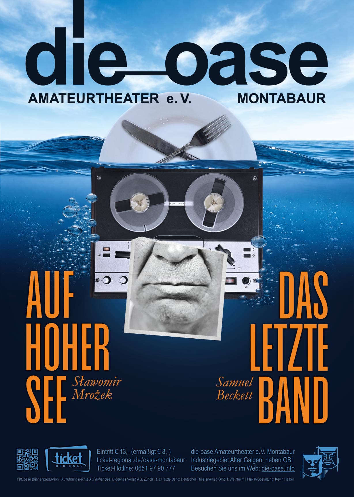 Oase Montabaur startet mit gleich zwei Klassikern des absurden Theaters an einem Abend in die neue Spielzeit