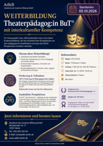 Weiterbildung Theaterp&auml;dagog:in  BuT&reg; mit interkultureller Kompetenz