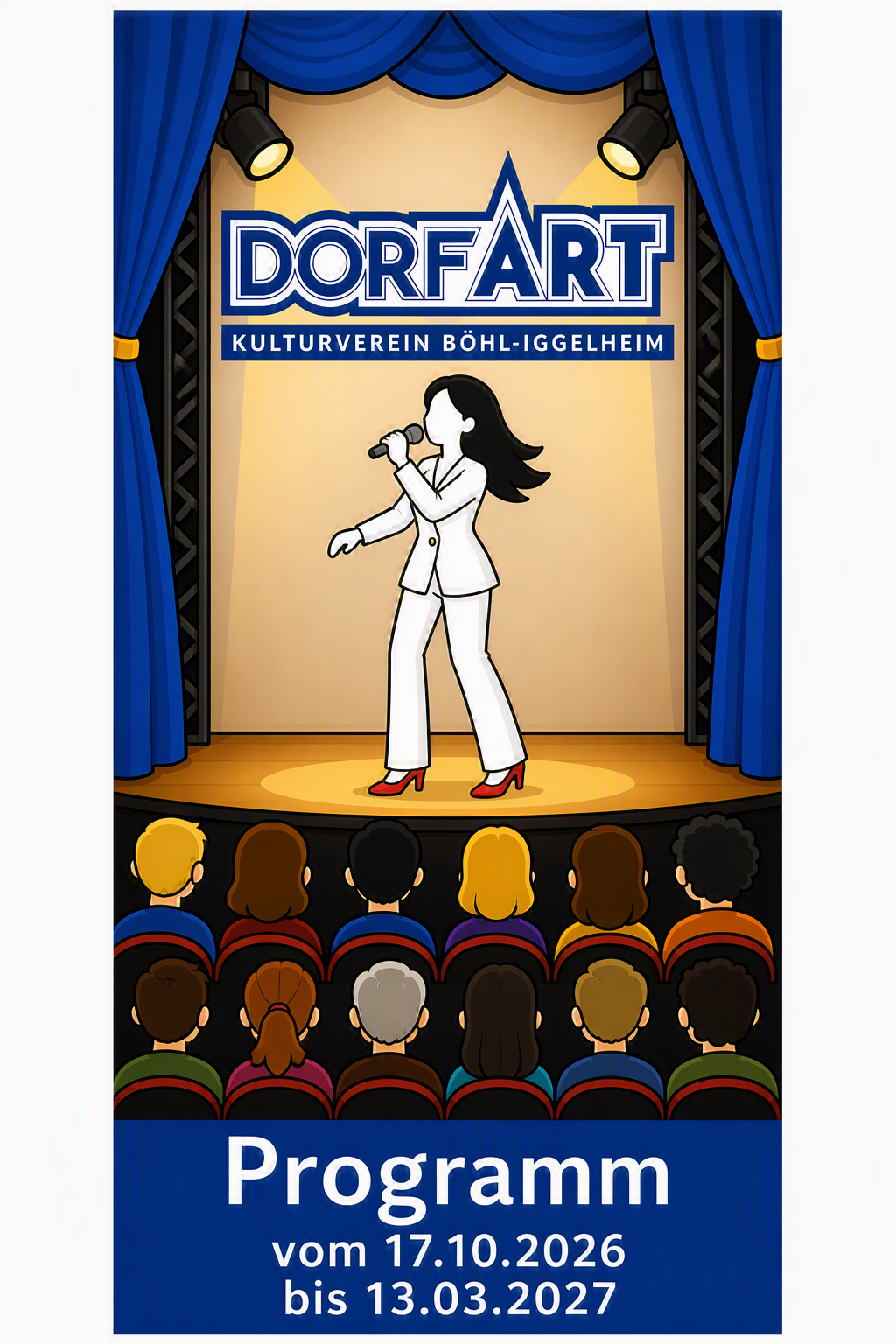 Der Kulturverein DorfArt präsentiert das Programm für die Spielzeit 2026/2027